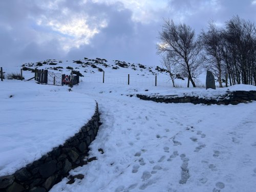 Deteriorating visibility on Llanberis path