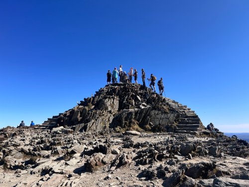 Gathering on the summit