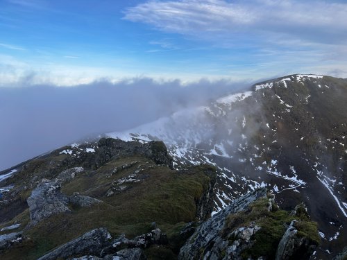 Bwlch Glas and Carnedd Ugain