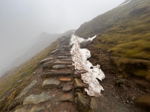 Nearing Bwlch Glas