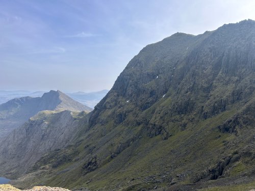 Some bits holding on to Clogwyn y Garnedd