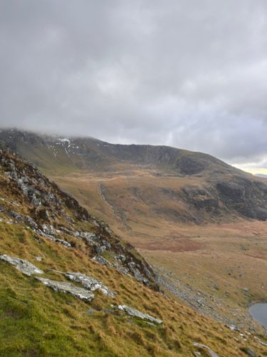Snow hidden from below